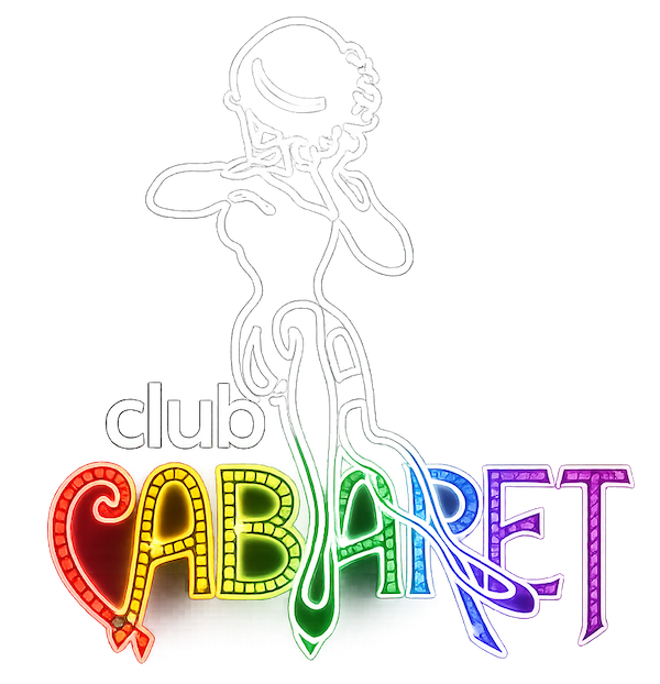 Logo of Club Cabaret LGBTQ show bar in Hickory, NC.