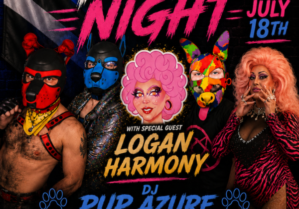 Poster for Pup Night at Club Cabaret Hickory NC