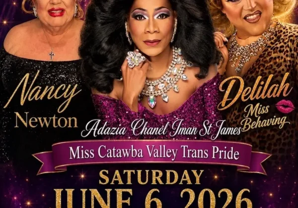 Event poster for Club Cabaret Pride Month show on June 6, 2026